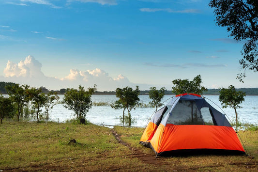 Travelling & adventuring on a budget - camping benefits