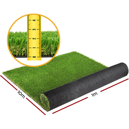 Artificial Grass Synthetic Fake Turf Plants Plastic Lawn
