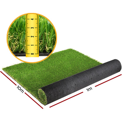 Artificial Grass Synthetic Fake Turf Plants Plastic Lawn