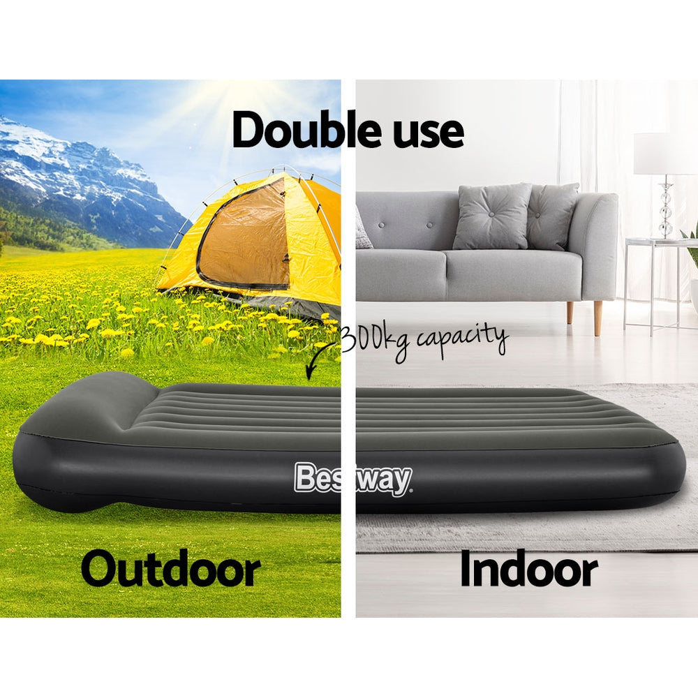 Inflatable Air Mattress Bed Camping Hiking Comfortable