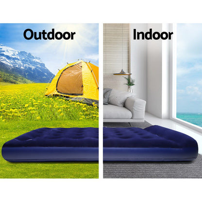 Single Inflatable Air Mattress Camping Sleeping
