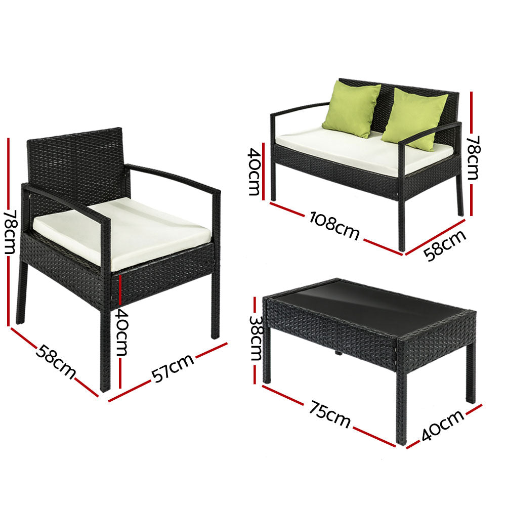 Sofa Set Outdoor Furniture Lounge Setting