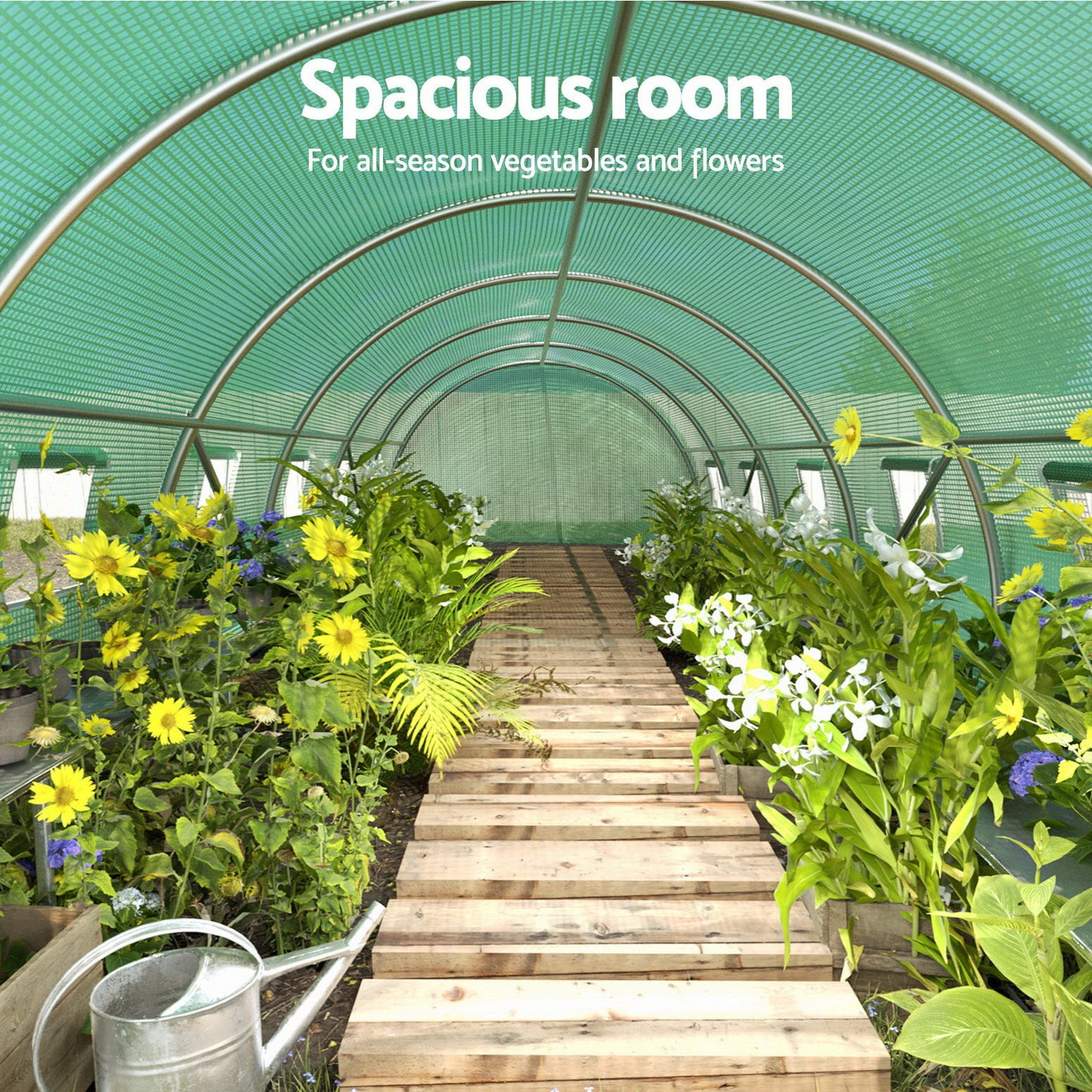 Walk in Green House Tunnel Plant Garden Shed Dome