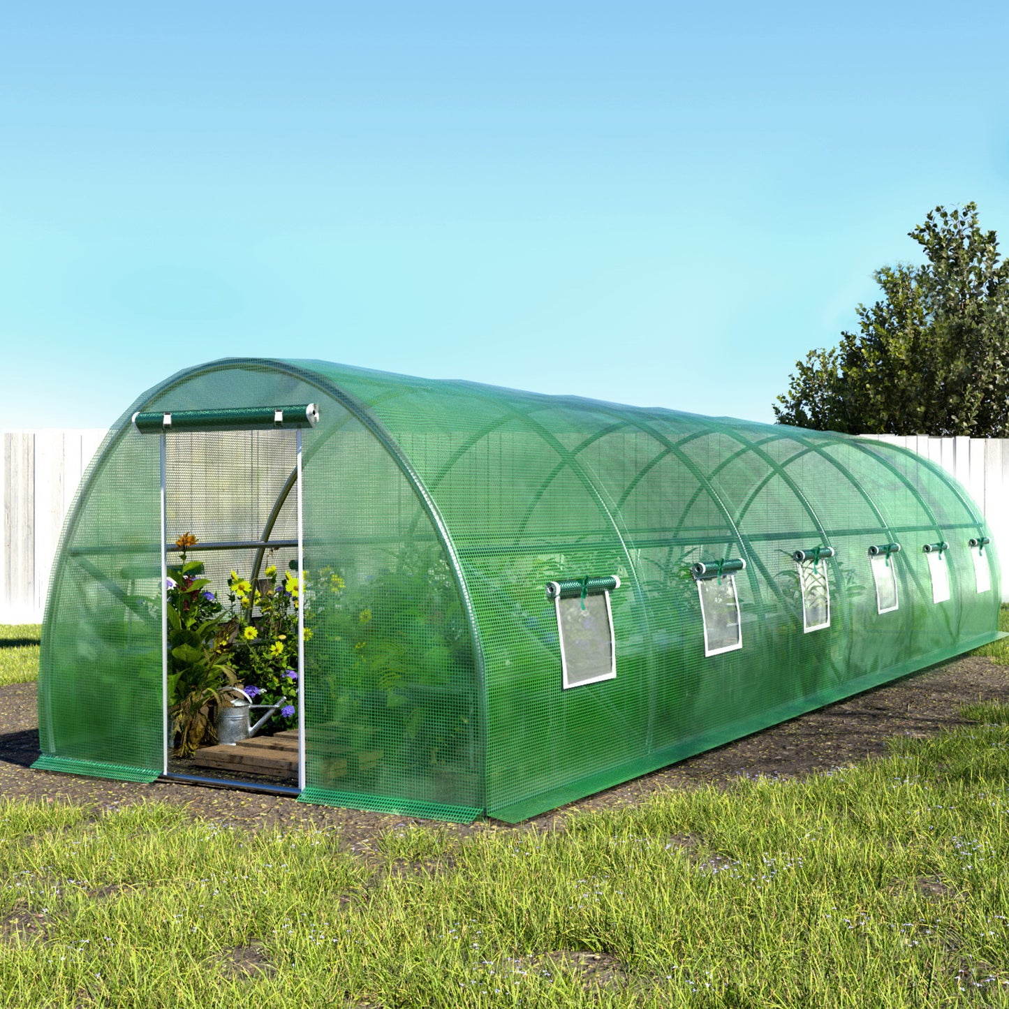 Walk in Green House Tunnel Plant Garden Shed Dome