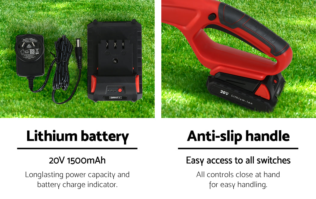 Cordless Electric Chainsaw Battery Powered Gardening Set