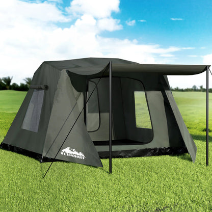 2-3 Person Camping Tent Instant Up Outdoor Hiking Couple Family