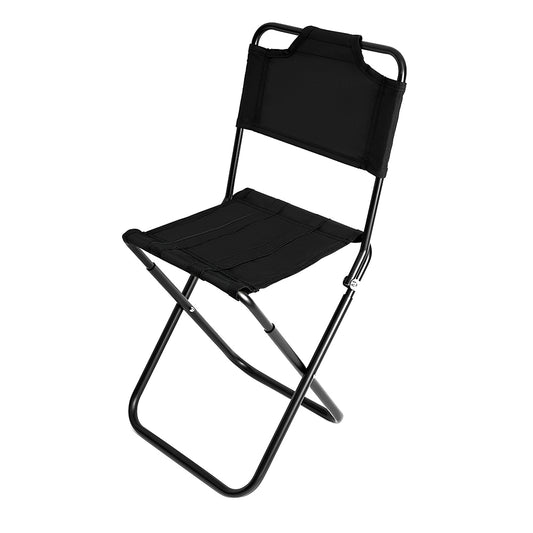 HYPERANGER Aluminum Portable Folding Camp Chair-Black_0