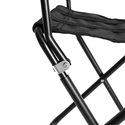 HYPERANGER Aluminum Portable Folding Camp Chair-Black_3
