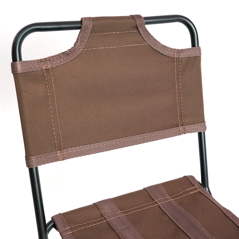HYPERANGER Aluminum Portable Folding Camp Chair-Khaki_5