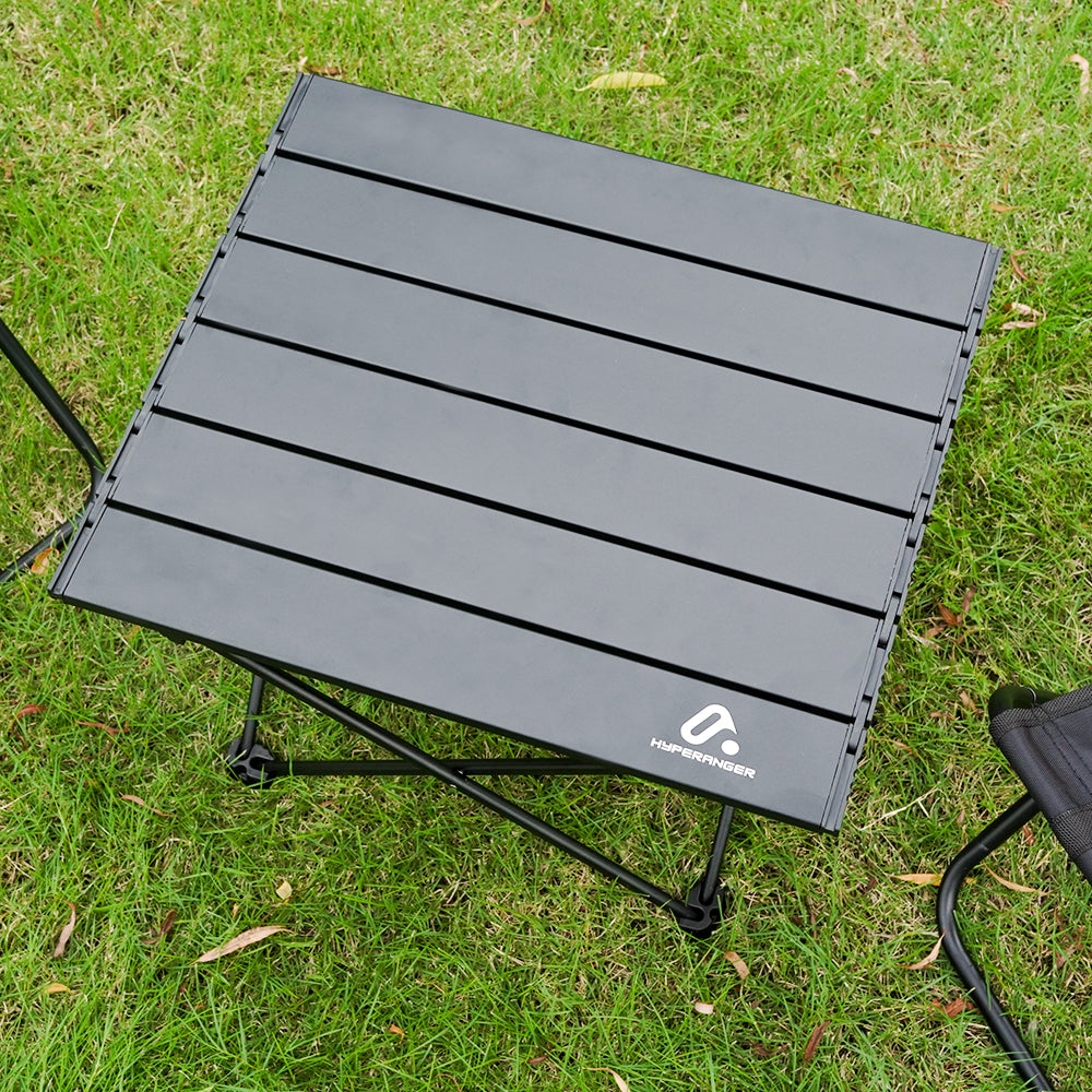 HYPERANGER Portable Aluminum Alloy Camping Folding Picnic Table-S_7