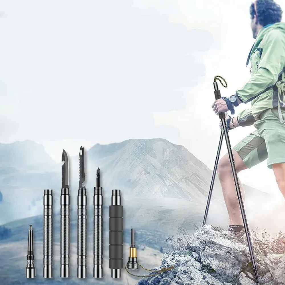 HYPERANGER Detachable and Lightweight Hiking Pole - Outdoor Trekking Walking Stick_5