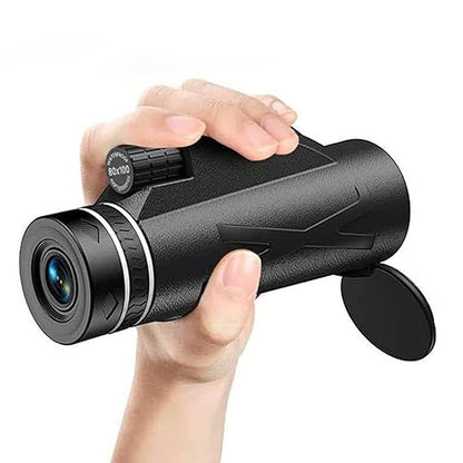 Night Vision 80x100 HD Monocular Telescope with Tripod and Phone Adapter_10