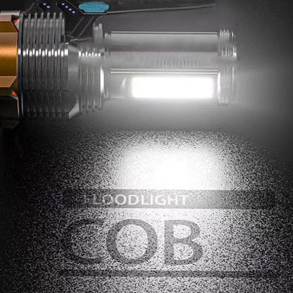 1200mAh Super Bright Searchlight LED Handheld Torch Spotlight- USB Charging_10