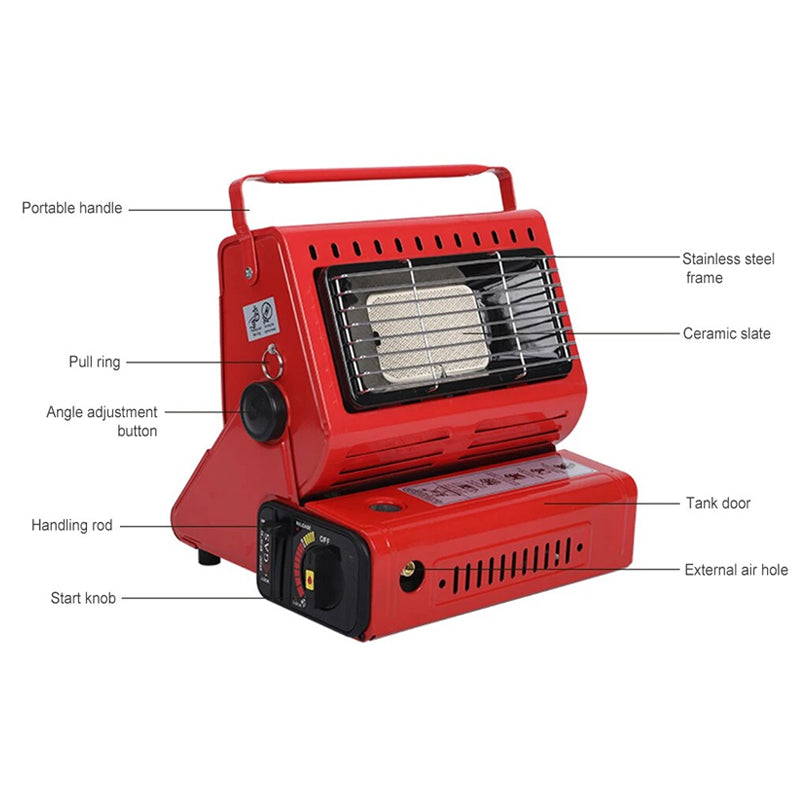 Butane Gas Heater Portable Camping Stove Outdoor Hiking Survival Essential_15
