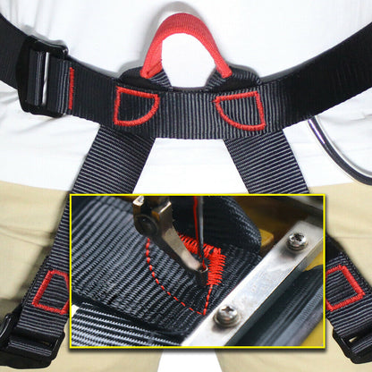 Outdoor Safety Rock Climbing Harness Belt Protection Equipment_11