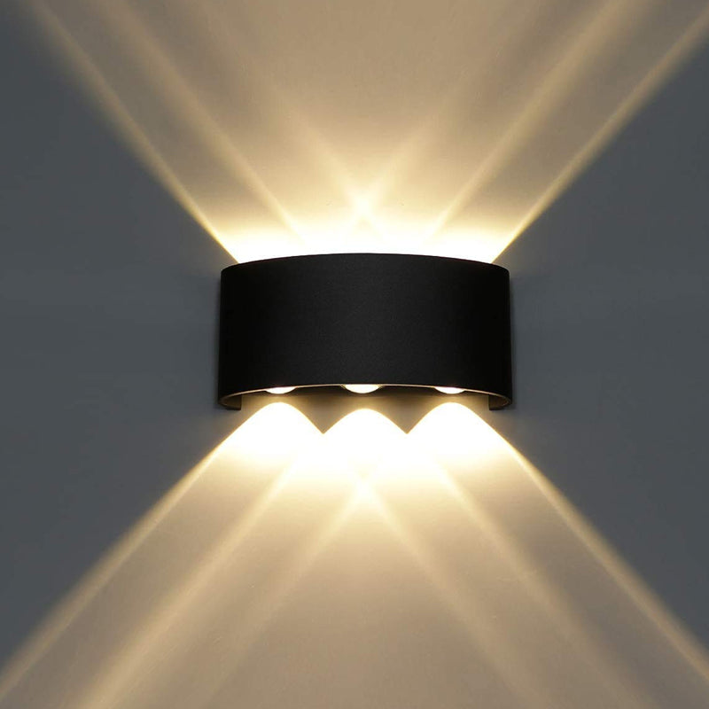 6 LED Modern LED Wall Light Cube Sconce Fixture Lamp Cool/Warm_1