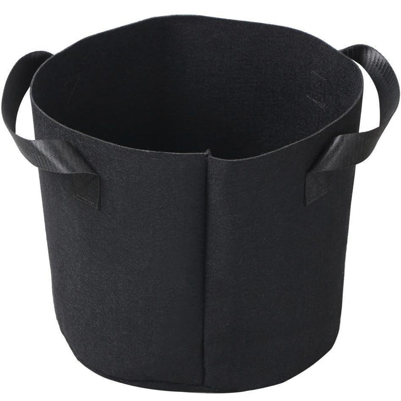 Pack of 10 Fabric Breathable Grow Pots Planter Bags with Handle_2