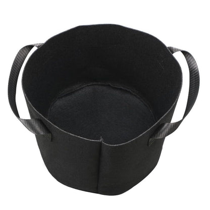 Pack of 10 Fabric Breathable Grow Pots Planter Bags with Handle_3