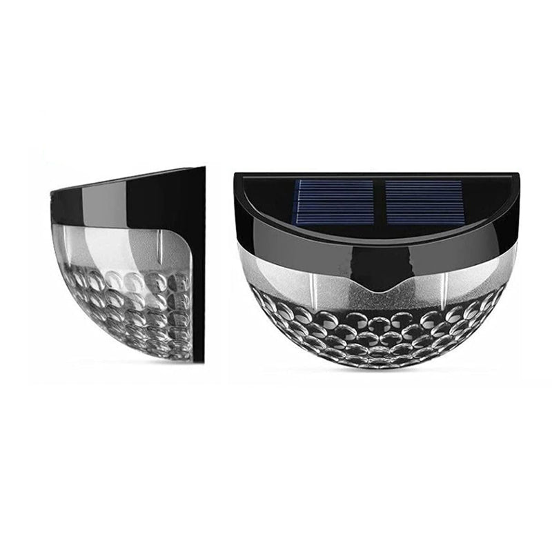 4 Pcs Waterproof Solar LED Wall Light for Garden and Outdoor- Solar Powered_13