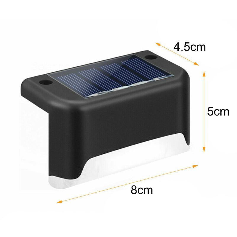 4 Pcs Waterproof Solar Deck and Outdoor Path LED Light- Solar Powered_15