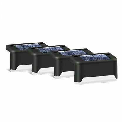 4 Pcs Waterproof Solar Deck and Outdoor Path LED Light- Solar Powered_14