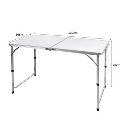 Folding Aluminum Camping Table Portable Outdoor