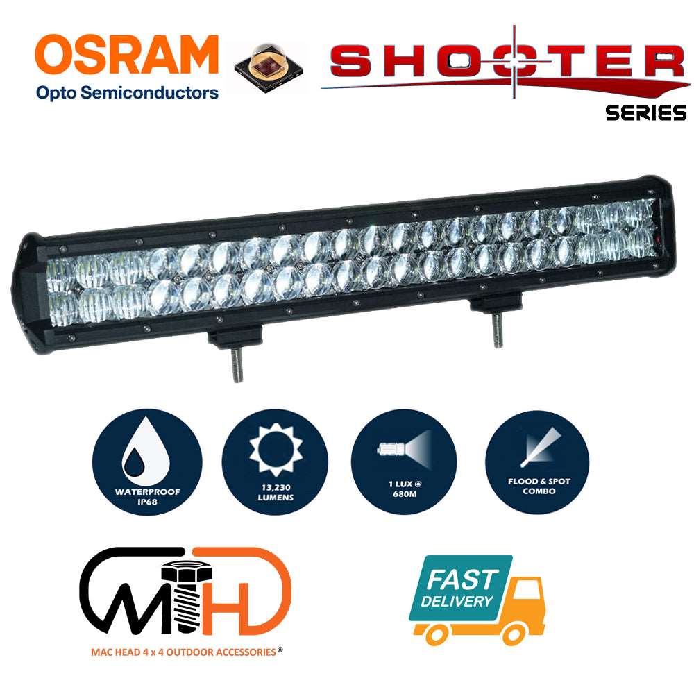 LED Light Bar 5D Flood Combo Beam Work Driving Lamp 4wd