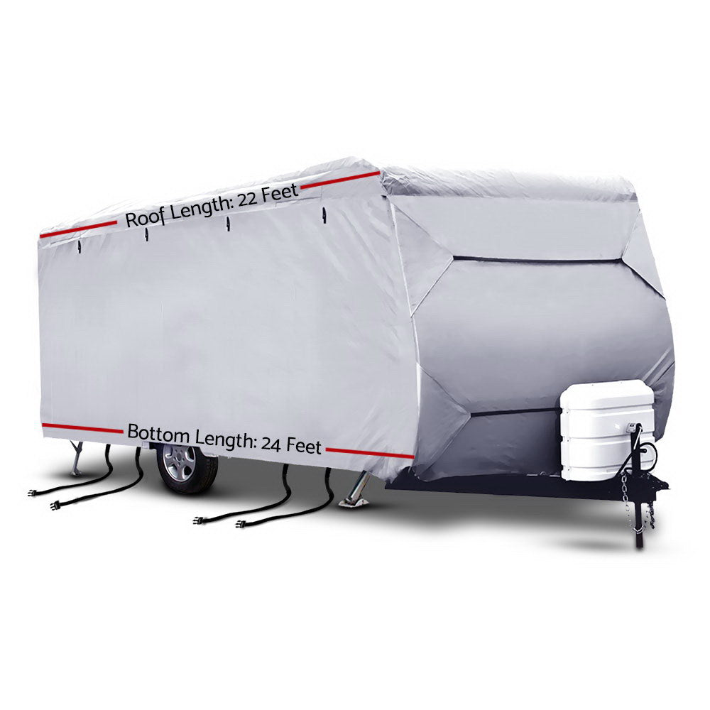 Caravan Cover Campervan 4 Layer UV Water Resistant - Pmboutdoor