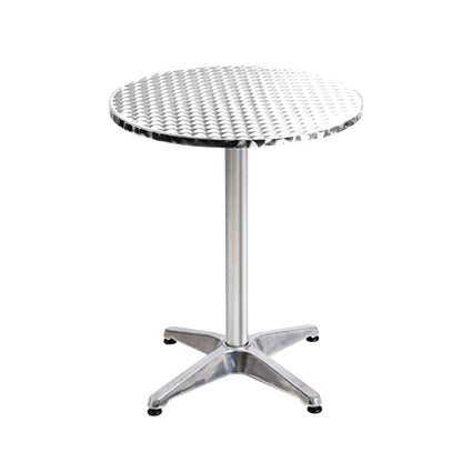 Outdoor Aluminium Adjustable Bar Table Circle