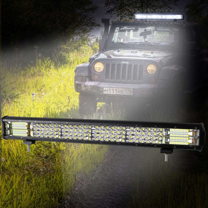 LED Light Bar Work Flood Spot Beam - Pmboutdoor