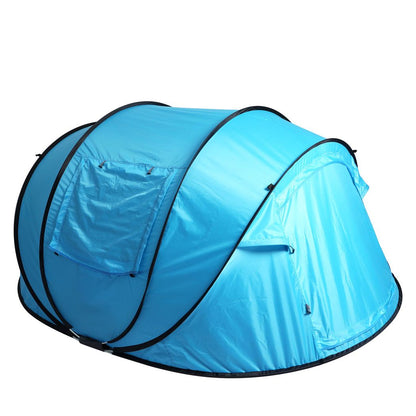 Pop Up Camping Tent Beach Outdoor Family Tents Portable 4 Person Dome - Pmboutdoor