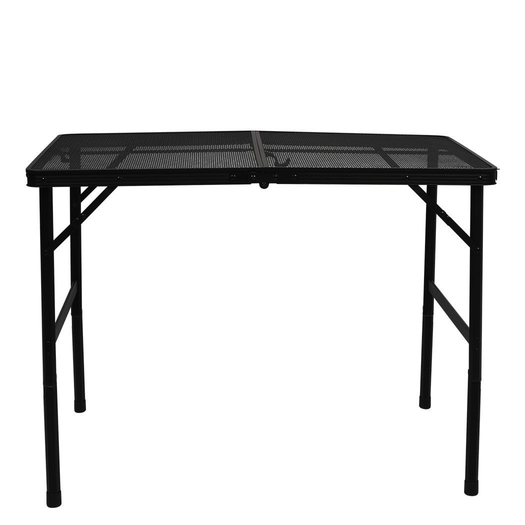 Grill Table BBQ Camping Tables Outdoor Foldable Aluminium Portable Picnic - Pmboutdoor