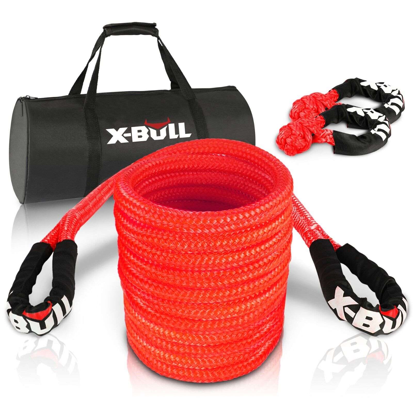 Kinetic Rope Snatch Strap Recovery Kit Dyneema Tow Winch - Pmboutdoor
