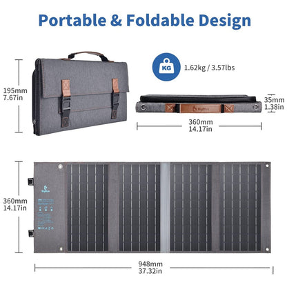Portable 36W Solar Panel Charger