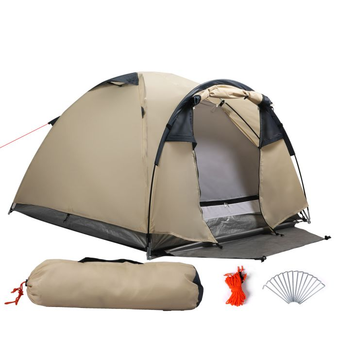 2-3 Person Camping Tent Waterproof Family Outdoor Portable Hike